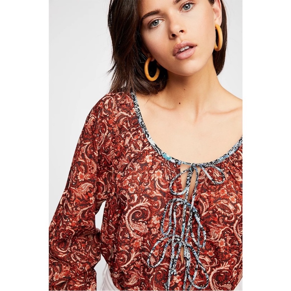 Free People Peace Love Pullover
